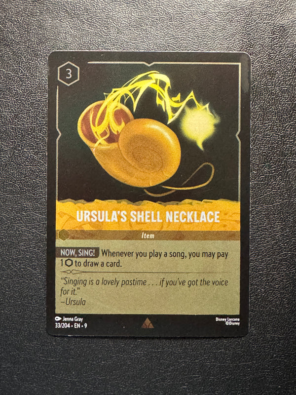 033 Ursula's Shell Necklace [Foil] Fabled Rare Near Mint