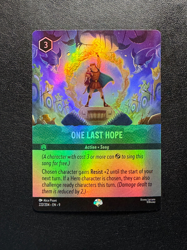 222 One Last Hope Fabled Epic Near Mint