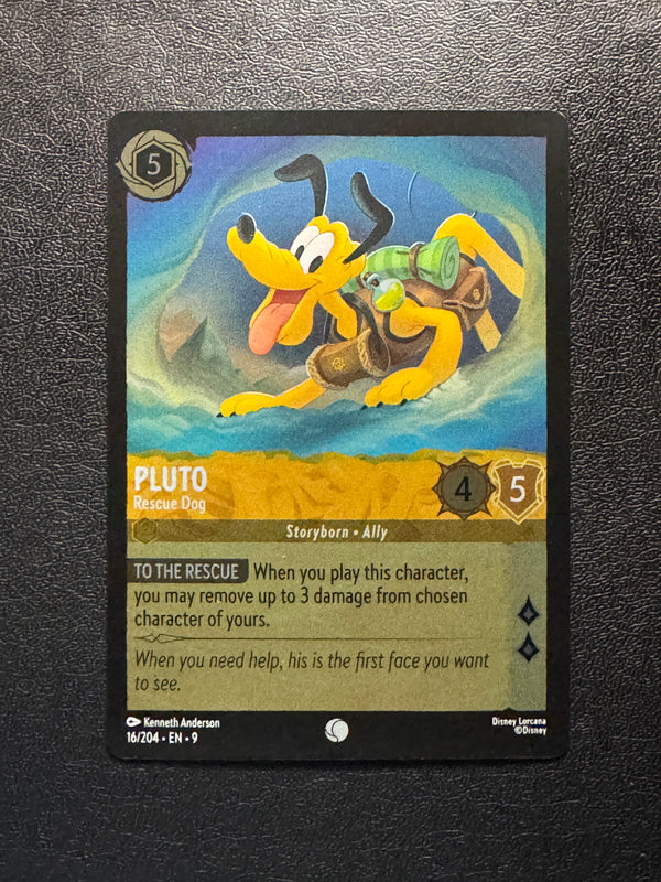 016 Pluto - Rescue Dog [Foil] Fabled Common Near Mint