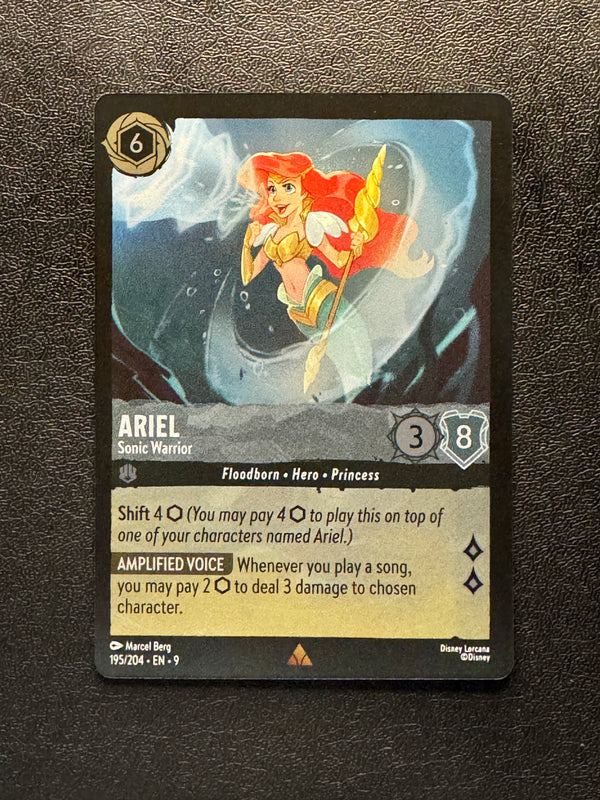 195 Ariel - Sonic Warrior [Foil] Fabled Rare Near Mint
