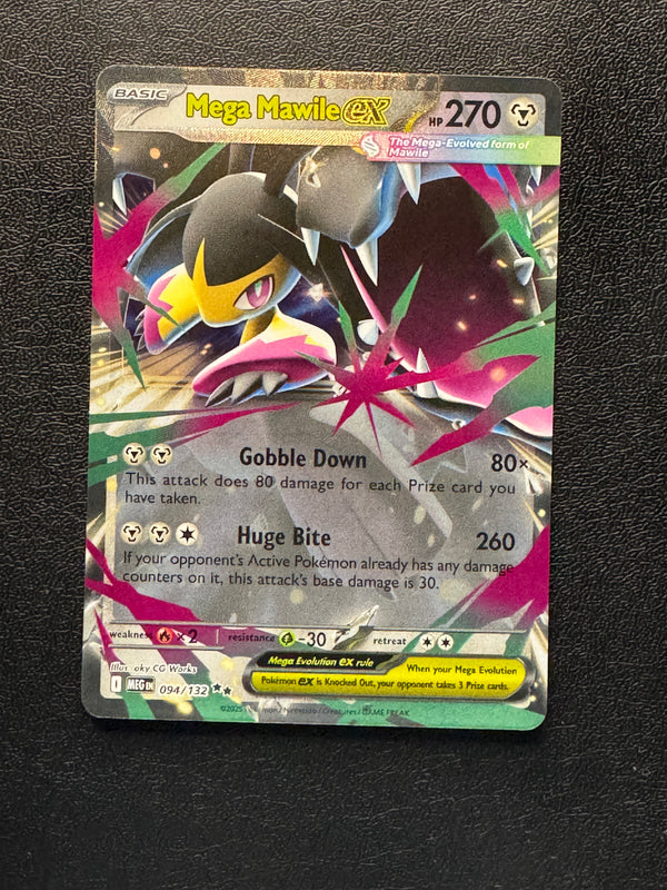 094 Mega Mawile ex Mega Evolution Double Rare Near Mint