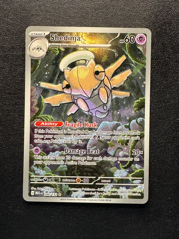 144 Shedinja Mega Evolution Illustration Rare Near Mint