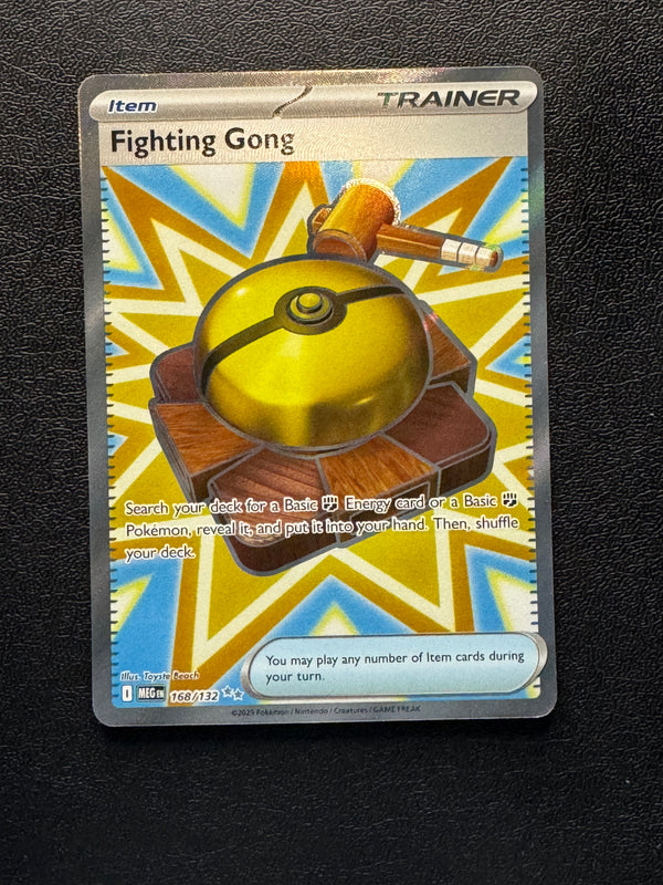 168 Fighting Gong Mega Evolution Ultra Rare Near Mint