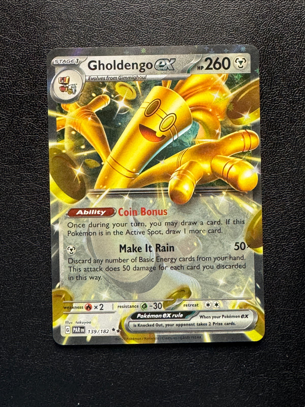 139 Gholdengo ex Paradox Rift Double Rare Near Mint