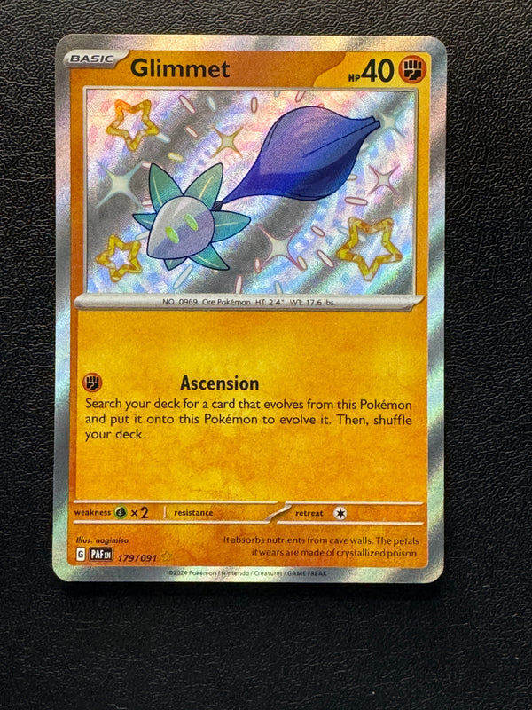 179 Glimmet Paldean Fates Shiny Rare Near Mint
