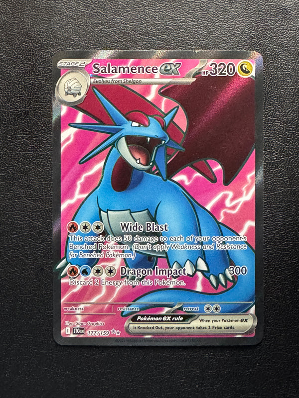 177 Salamence ex Journey Together Ultra Rare NM