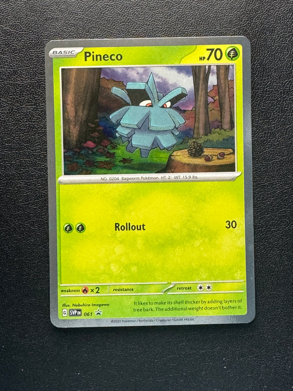 061 Pineco SV Black Star Promos Promo NM