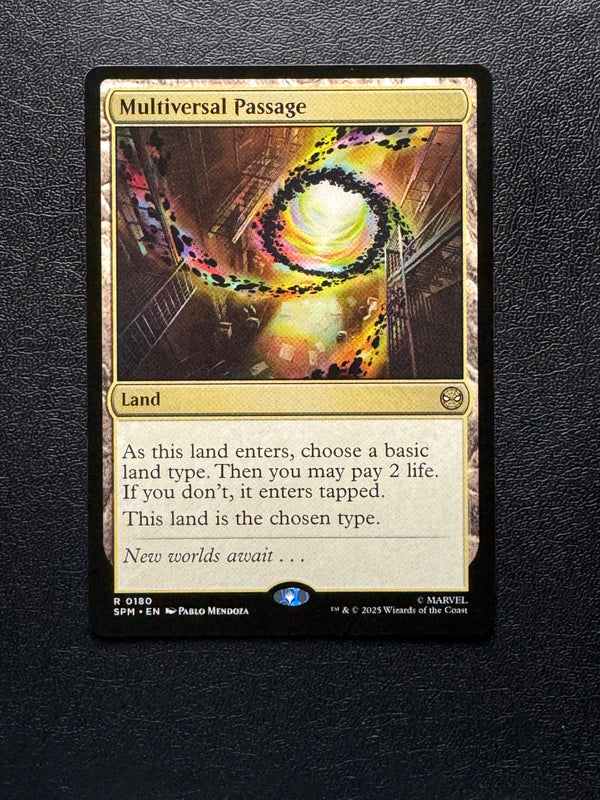 180 Multiversal Passage Marvel's Spider-Man Rare Normal Near Mint