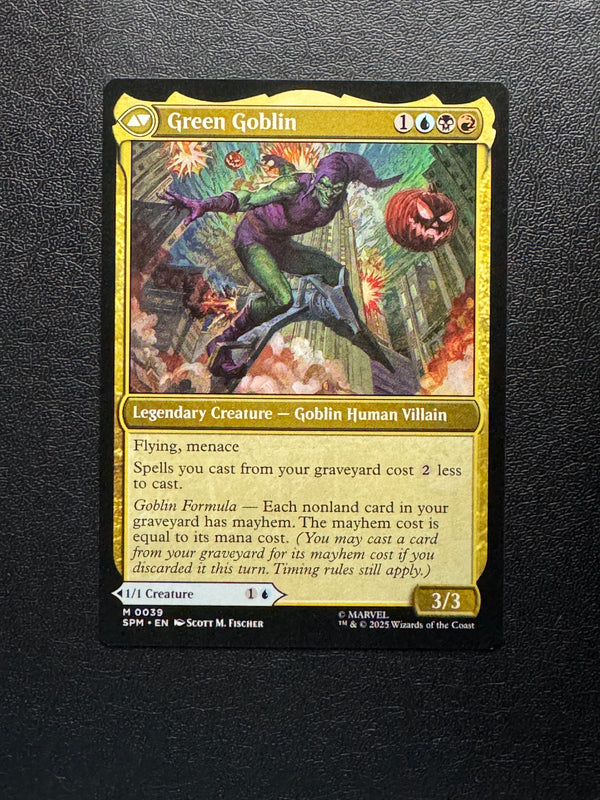 039 Norman Osborn Marvel's Spider-Man Mythic Normal Near Mint