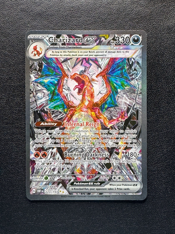 223 Charizard ex Obsidian Flames Special Illustration Rare Near Mint