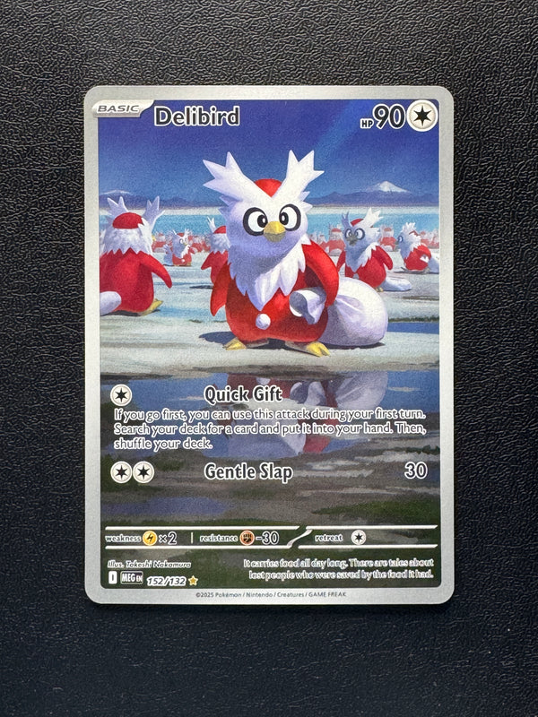 152 Delibird Mega Evolution Illustration Rare Near Mint