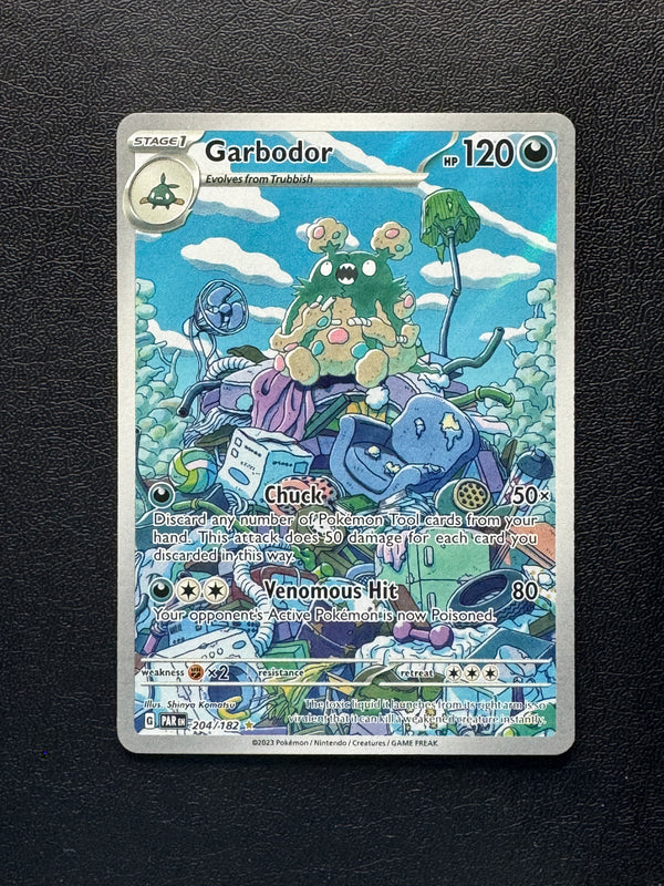 204 Garbodor Paradox Rift Illustration Rare Near Mint