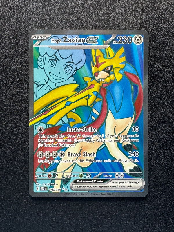 176 Hop's Zacian ex Journey Together Ultra Rare Near Mint