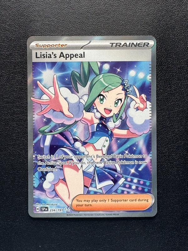 234 Lisia's Appeal Surging Sparks Ultra Rare NM