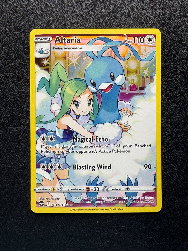 TG11 Altaria Silver Tempest Rare Holo Near Mint