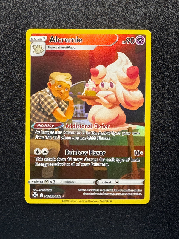 TG08 Alcremie Brilliant Stars Rare Holo Near Mint