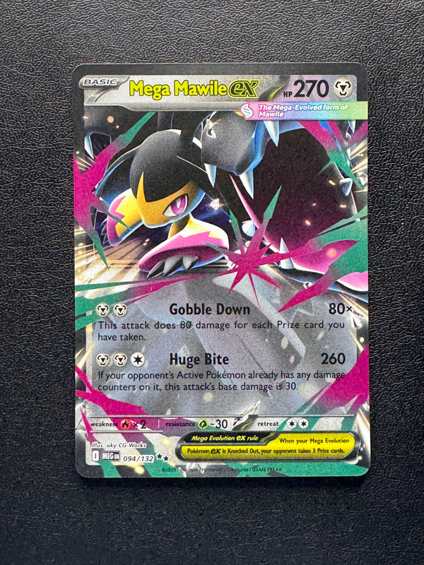 094 Mega Mawile ex Mega Evolution Double Rare NM