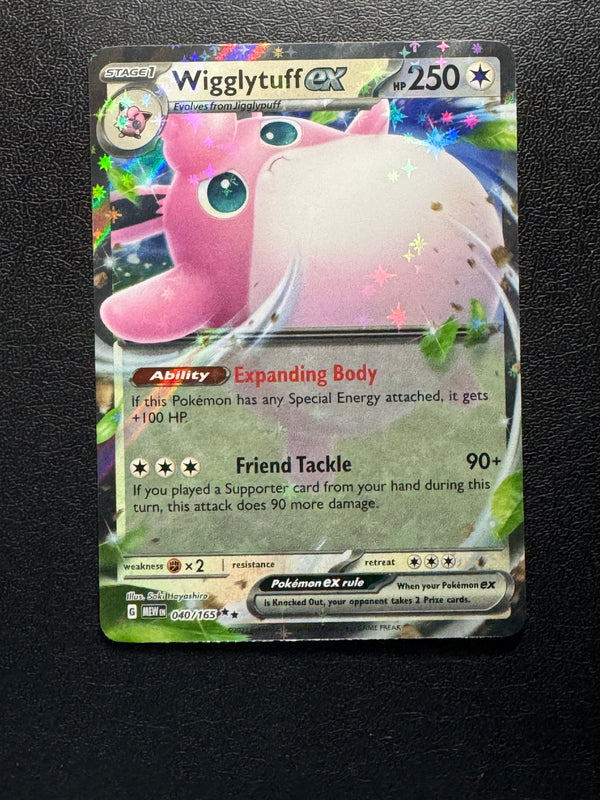 040 Wigglytuff ex Scarlet & Violet 151 Double Rare NM
