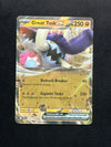 123 Great Tusk ex Scarlet & Violet Double Rare Near Mint