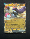 123 Great Tusk ex Scarlet & Violet Double Rare Near Mint